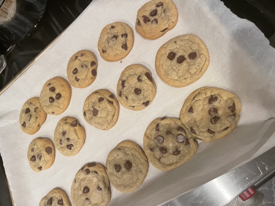 More chocolate chip cookies for Cookie Club